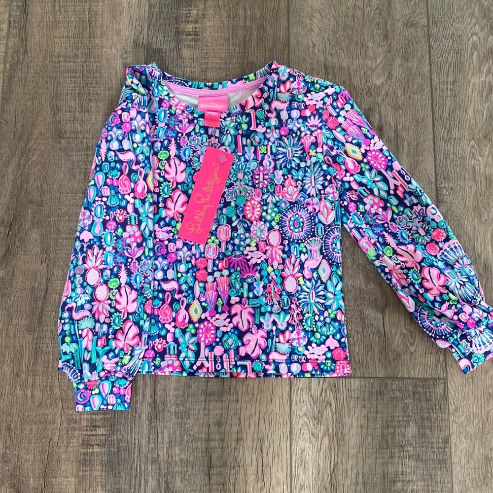 Lily Pulitzer Girls Long Sleeve Top
